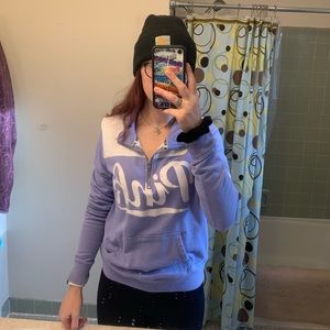 Lavender quarter zip